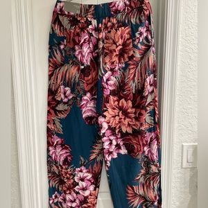 Soft Surroundings Printed Trousers